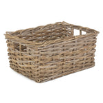 Rattan Rectangular Grey Rattan Storage Baskets | Large | Gray