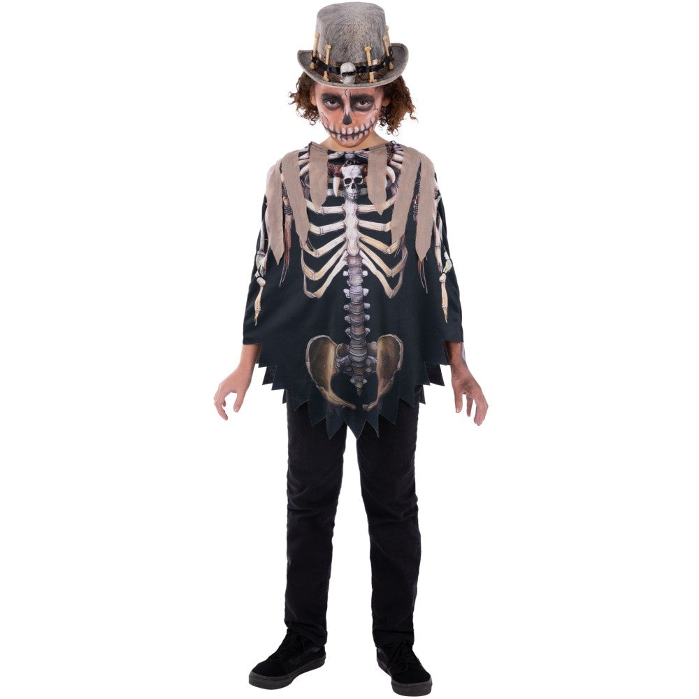 Kids Unisex Voodoo Witch Doctor Poncho