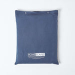 Luxury Linen Fitted Sheet | Double | Navy Blue