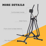 Cross Trainer Air Walker Glider Home Gym Fitness | Black