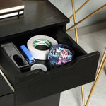3 Drawer Storage Cabinet Under Desk With Wheels