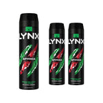 Xl Africa Body Spray 48h Fresh Mandarin & Sandalwood Scent Deo, 3x 200ml