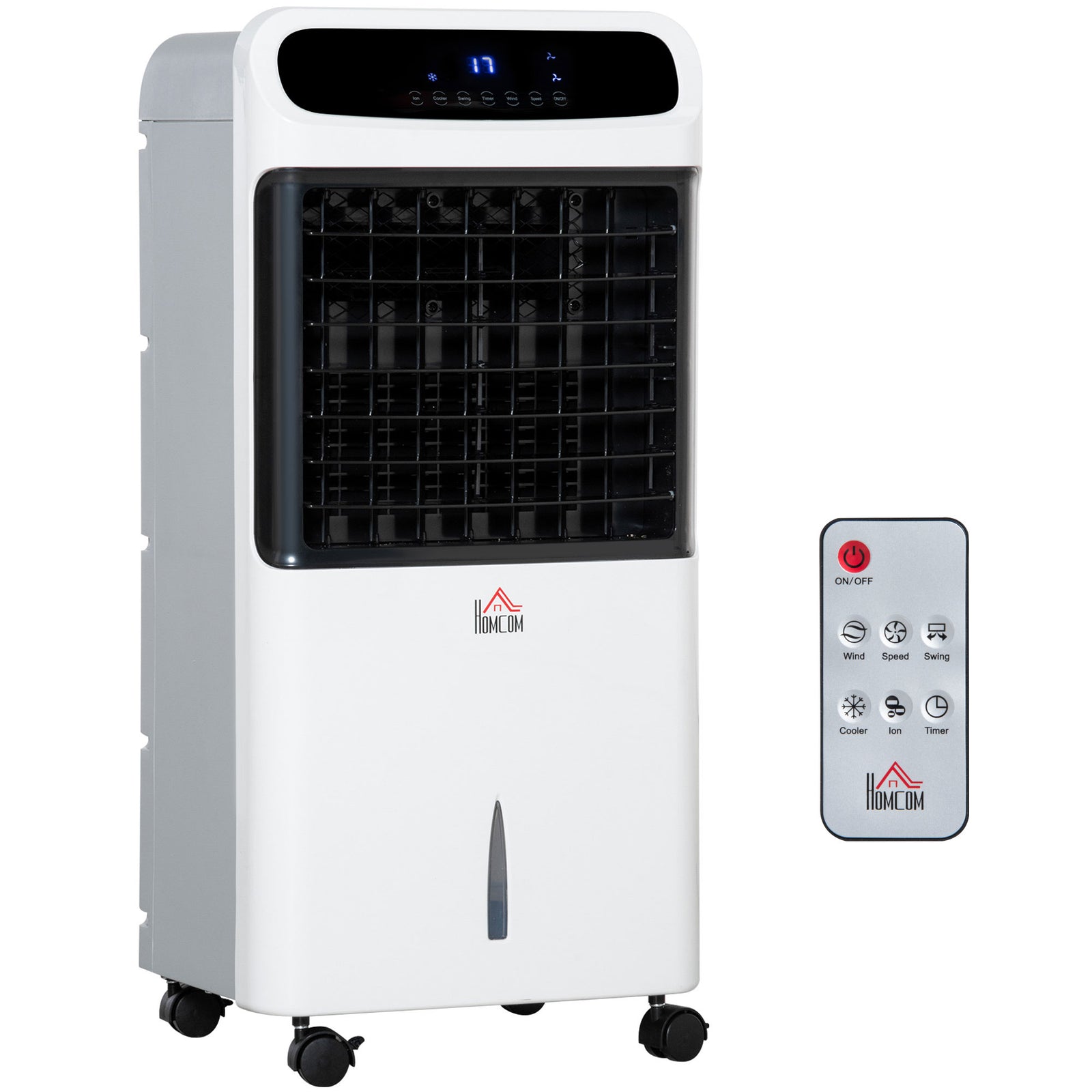 Mobile Air Cooler, Evaporative Ice Cooling Fan Humidifier