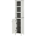Bathroom Storage Cabinet Door Cupboard And Adjustable Shelf