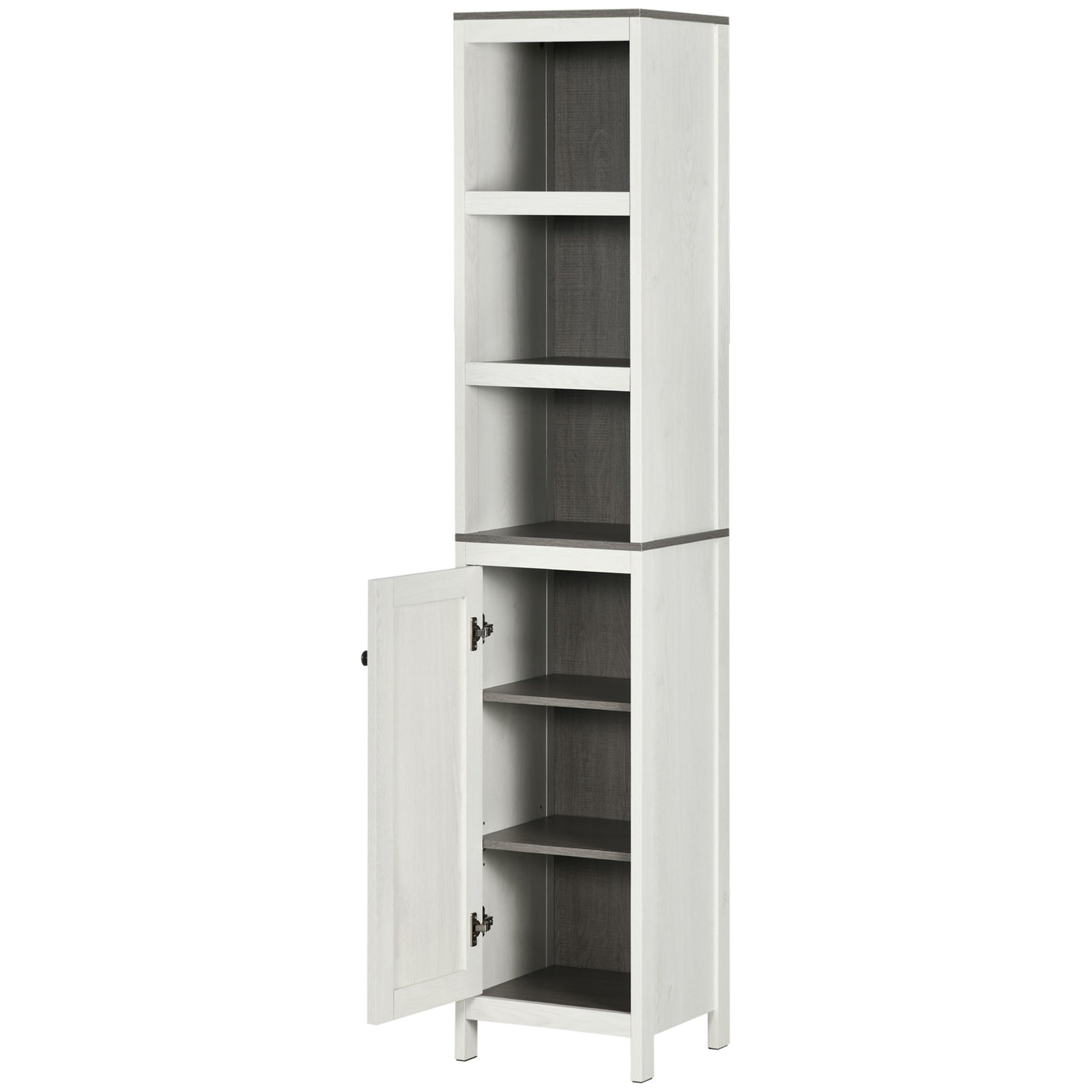 Bathroom Storage Cabinet Door Cupboard And Adjustable Shelf