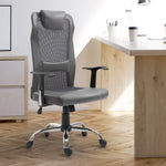High Back Mesh Office Chair Grey
