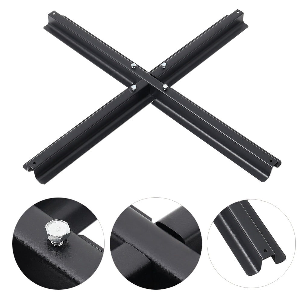 Metal Free Standing Parasol Cross Base