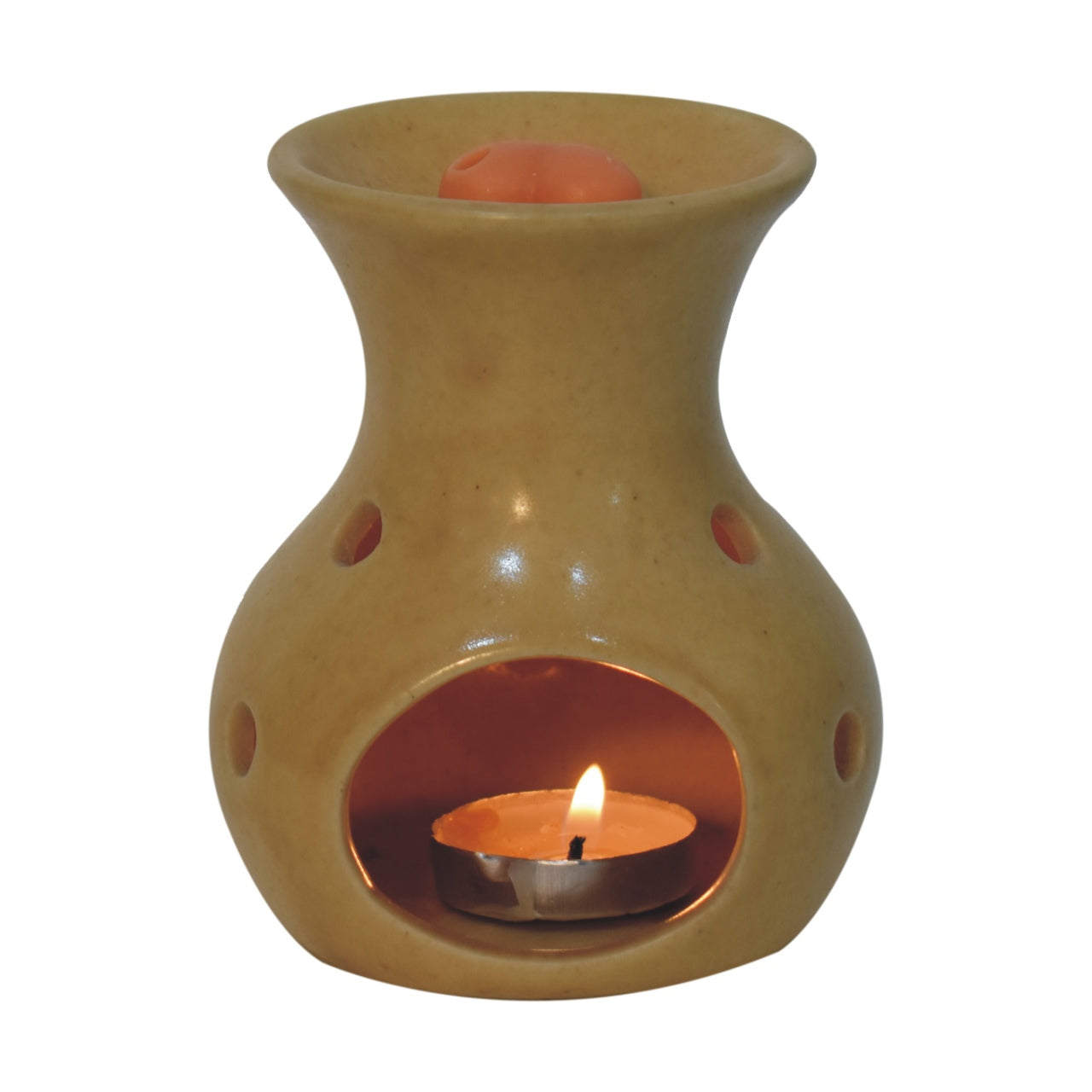 Taya Beige Wax Melter Set (summer)