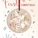 Bauble 1st Christmas Card Official Product