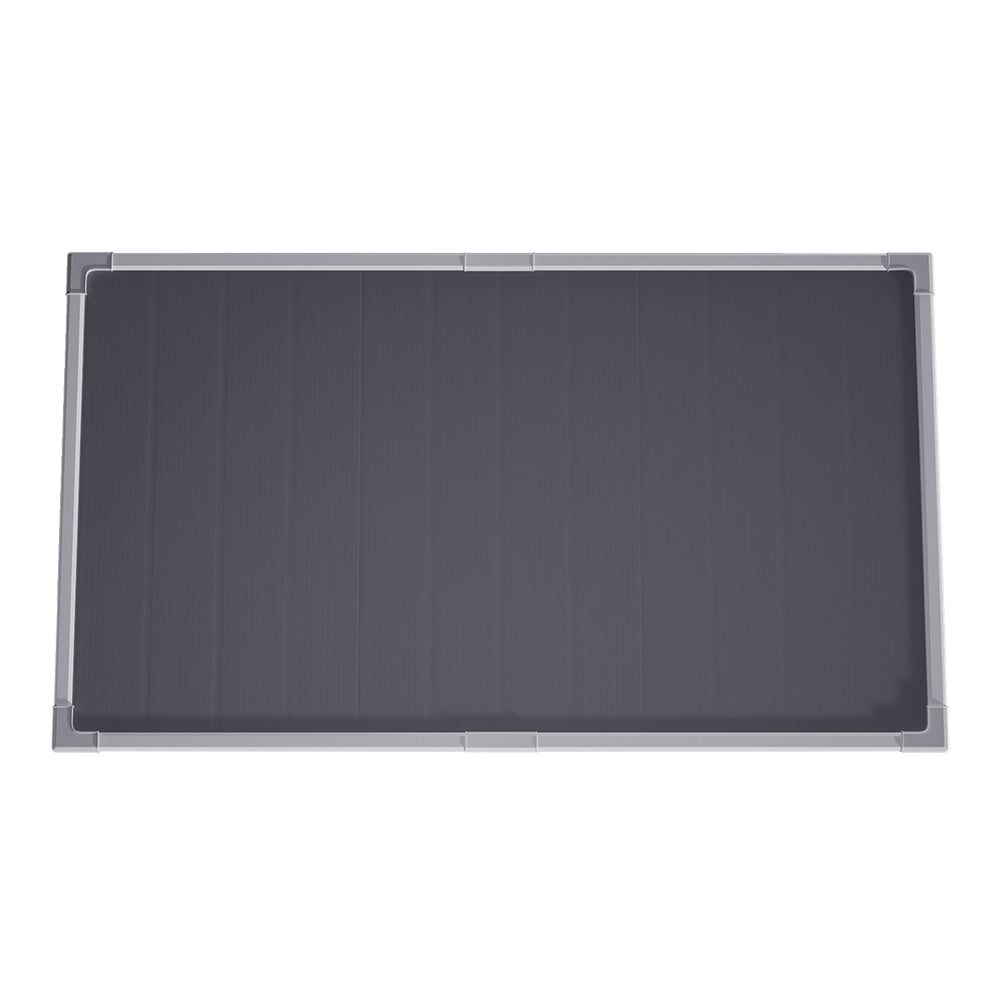 Outdoor Plastic Garden Storage Shed | Large | Light Grey