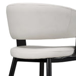 Breeins Set Of 2 Modern Pu Leather Dining Chair