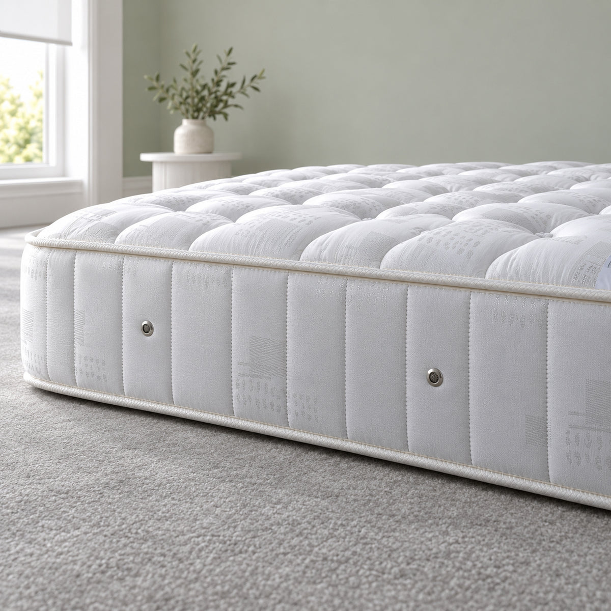 Pinerest Coil Spring Mattress | Small Single | White