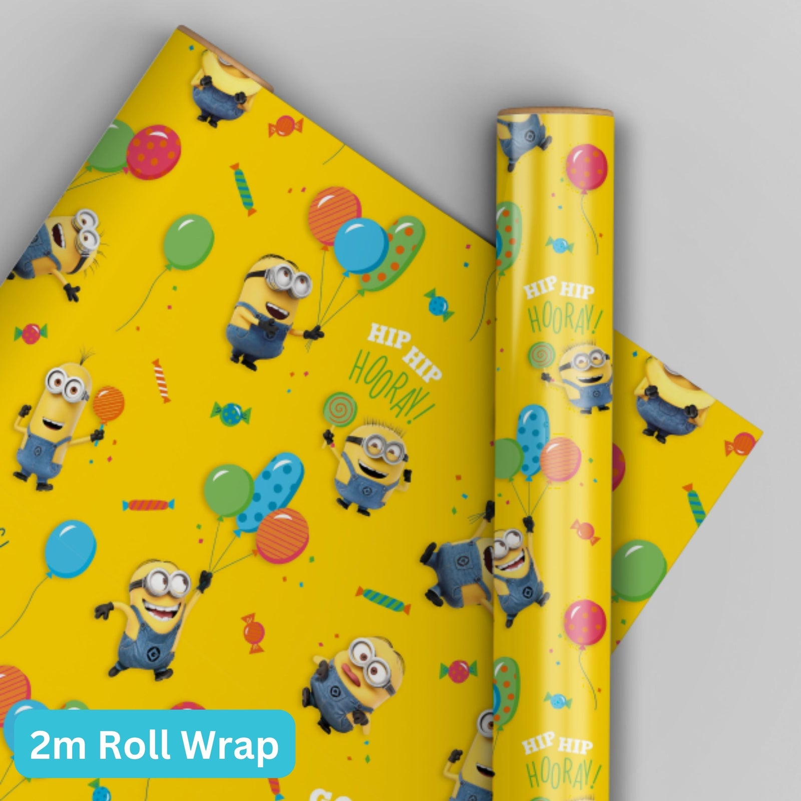 Minions 2m Roll Wrapping Paper