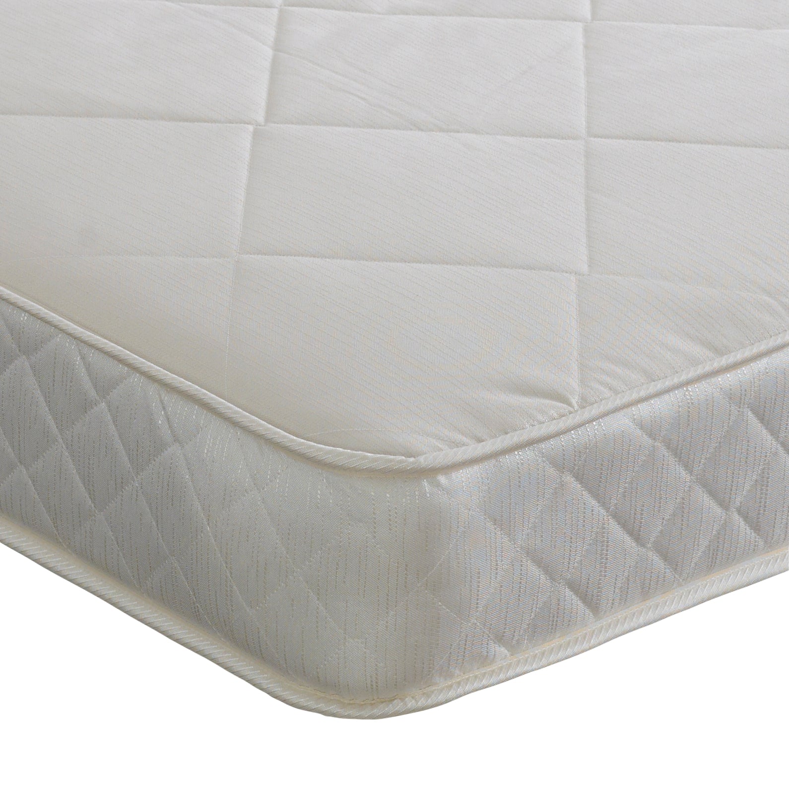 Diamond Spring Mattress | Double | White