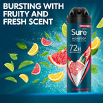 Men Nonstop Protection 72h Anti-perspirant Deodorant Ultra Fresh 150ml, 6pk | 6