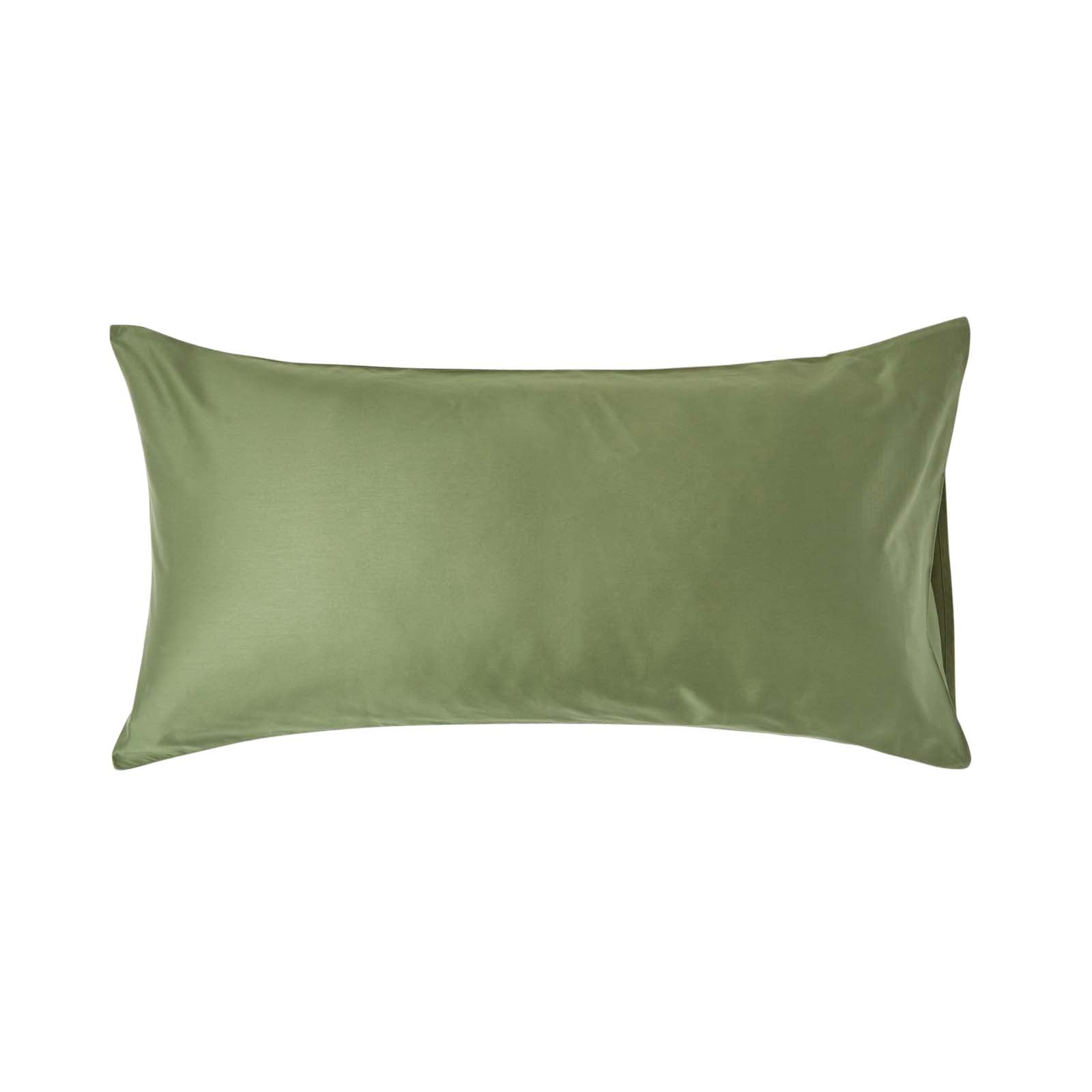 Organic Cotton Housewife Pillowcase 400 Tc | King Pillow Case | Moss Green