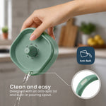 Airsip 500ml Refillable Dehumidifier With Calcium Chloride Refill | Sage Green