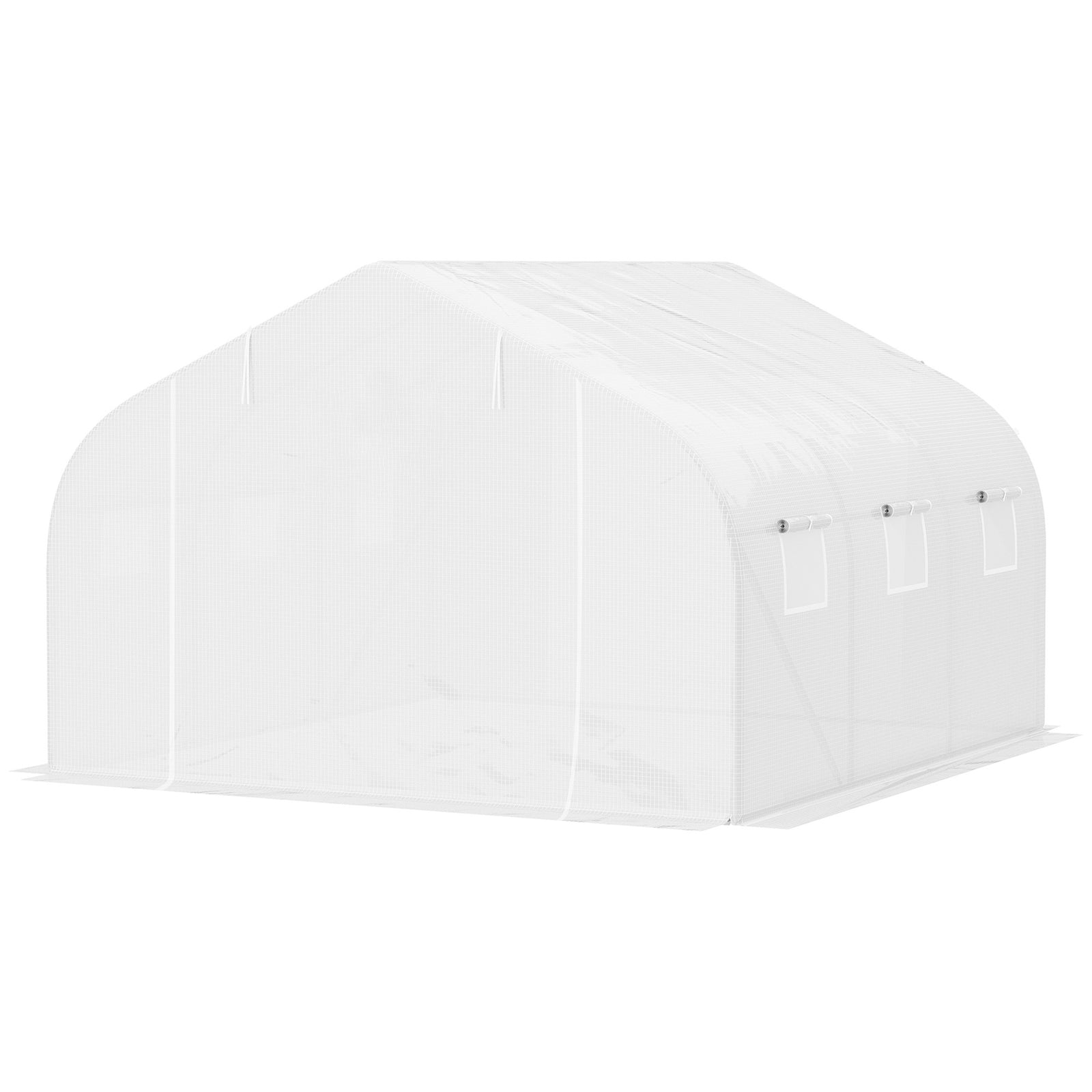 Walk-in Polytunnel Greenhouse 3.5x3x2m