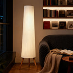 Dimmable Standing Lamp With Foot Switch | Natural