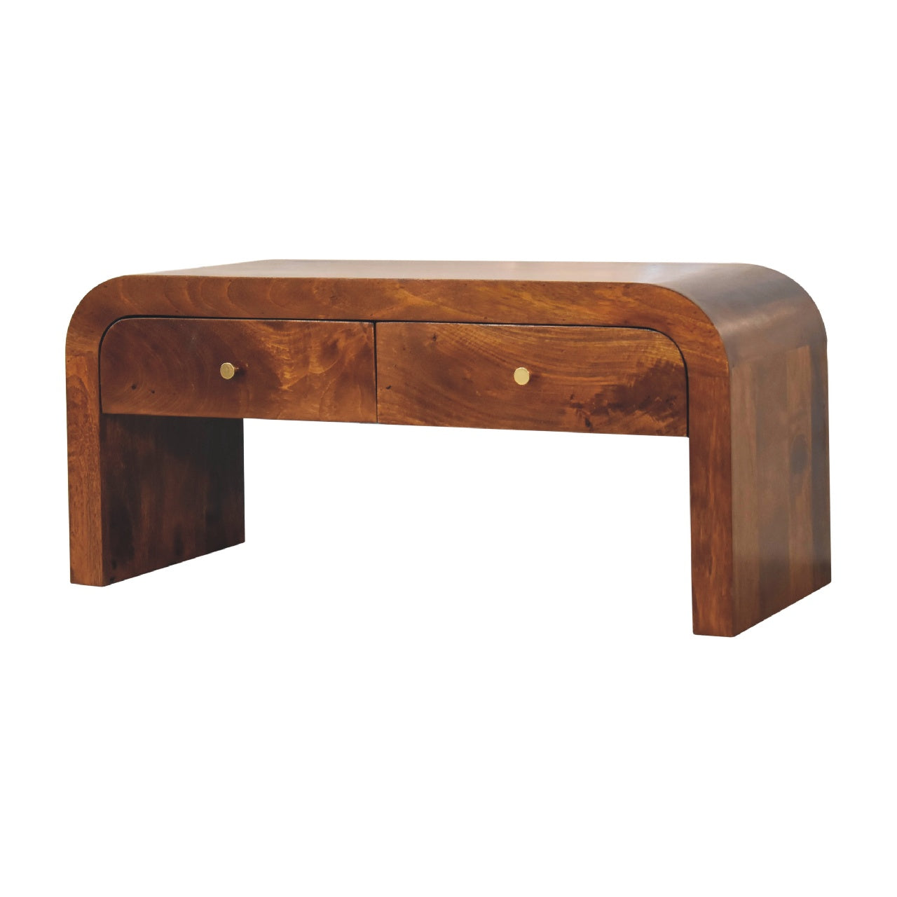 Solid Wood Darcy Chestnut Media Unit