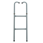Galvanized Steel Trampoline Ladder For 6ft-10ft | Gray
