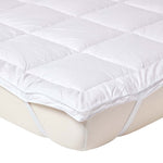 Pure Mulberry Silk Blend Mattress Topper 700gsm | Super King | White