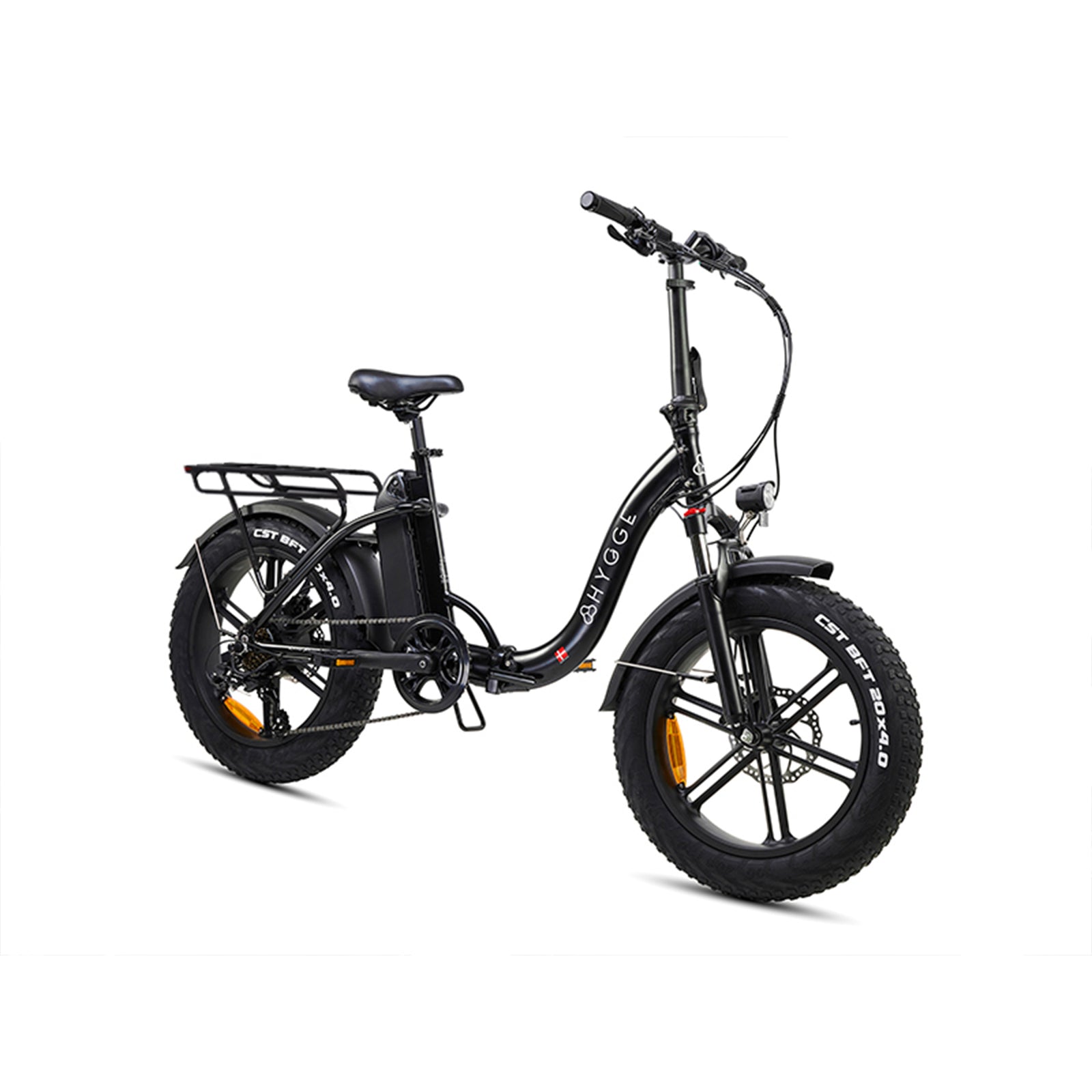 Vester Step 2026 - Folding Fat Tyre E-bike 48v 14ah | Black