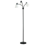 Tree Floor Lamp With 3 Adjustable Light Industrial
