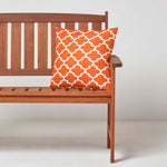 Orange Geometric Outdoor Cushion 45 X 45 Cm, Set Of 2 | 45cm x 45cm | Orange