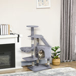Deluxe Cat Tree Climb Post Kitten Scratching Condo Furniture Activity