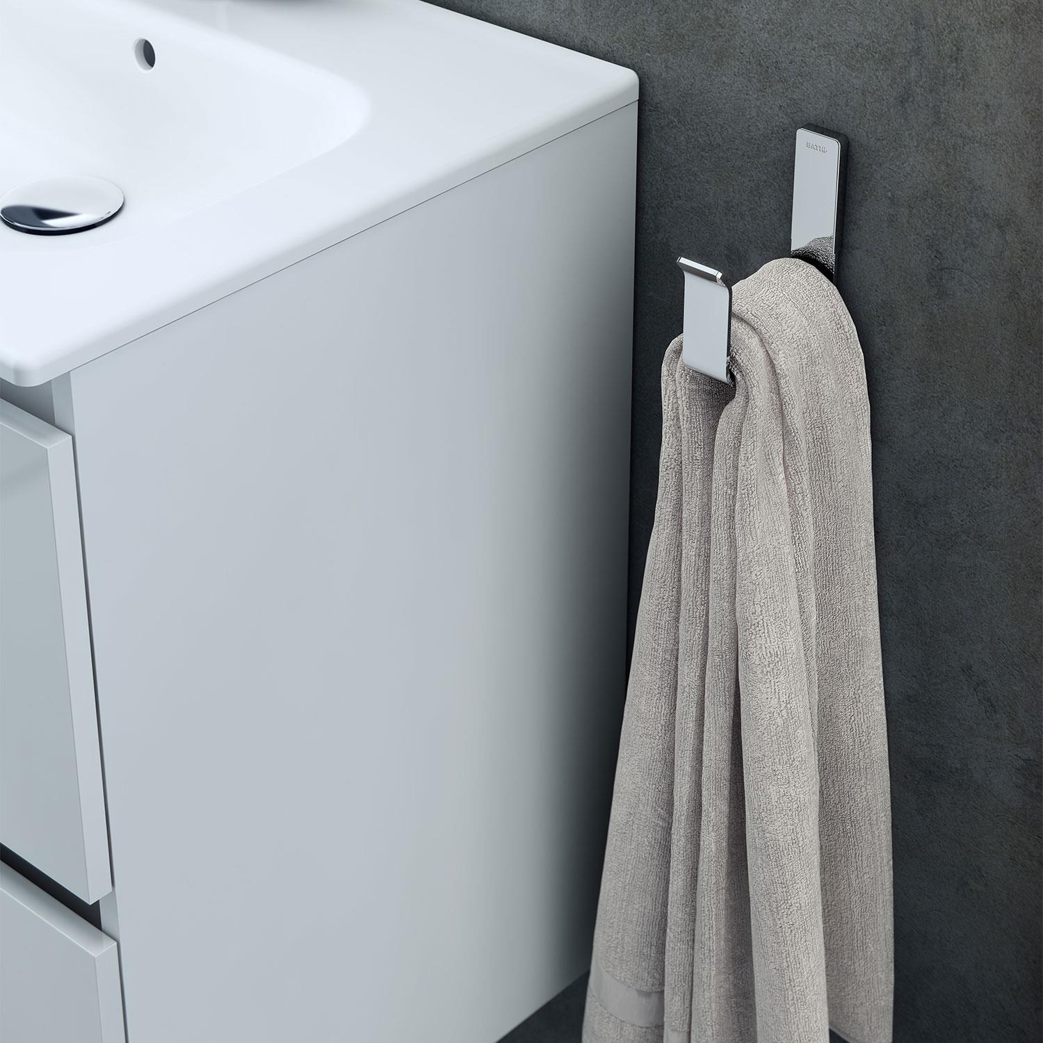 Towel Ring Chrome Lineb+