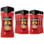 Men Sunset Fresh 3 In 1 Body Wash With Lasting Fragrance 225ml | Set-of-6