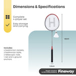 4-player Badminton Set