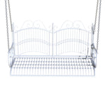 Outdoor Garden Solid Metal 2 Seat Swing Hanging Hammock