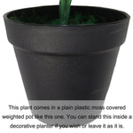 45cm Uk Realistic Large Artificial Foliage Plant With Pot