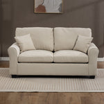 Lewiston Fabric Pull Out Sofabed | Beige