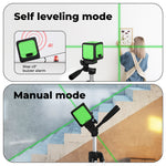 Green Laser Level 360° Self Leveling Ip54 Water Resist With Tripod | Green