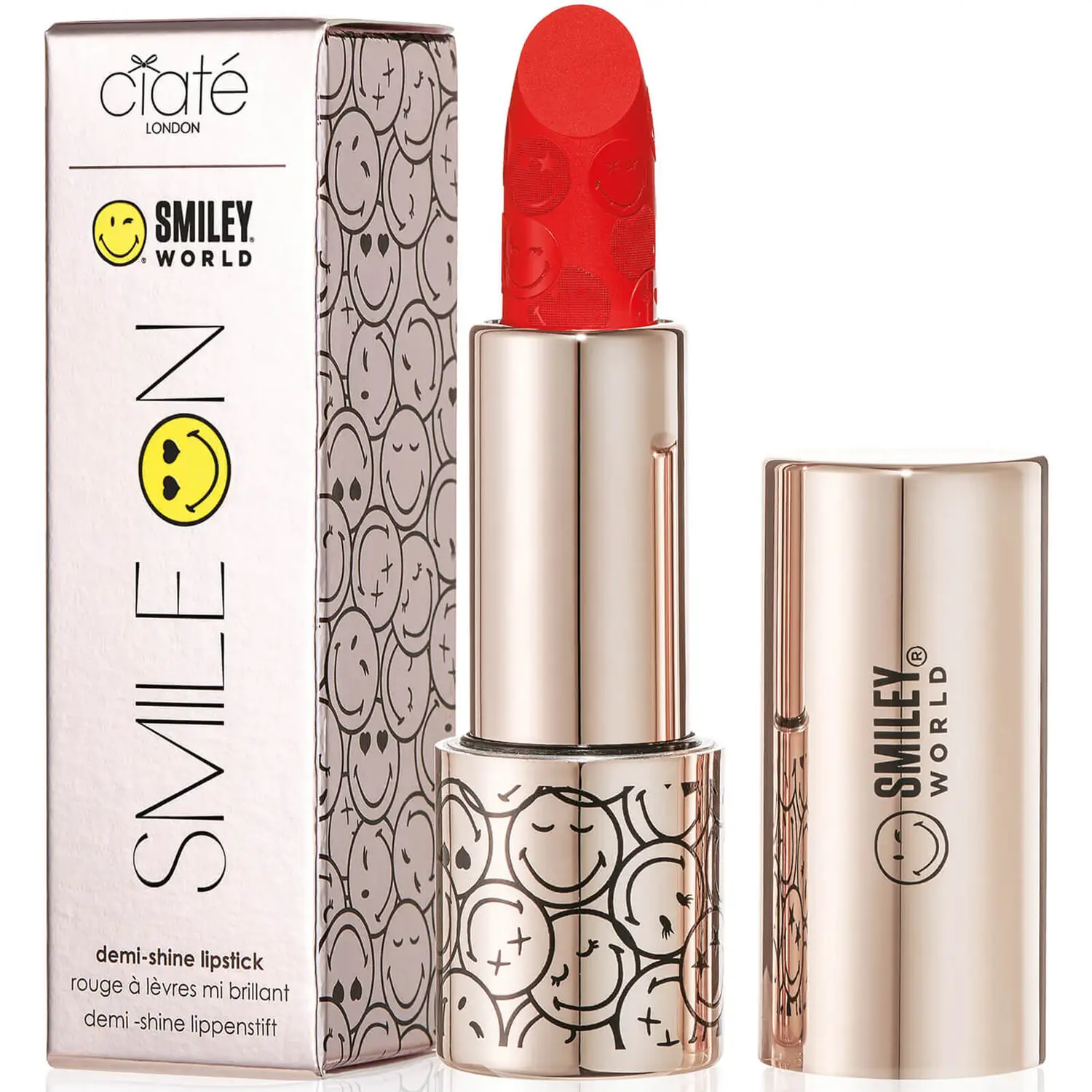Smiley World Smile On Demi-shine Lipstick - Be Proud, 3g