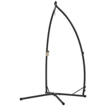 Hammock Chair Stand, Steel Frame Hammock Stand Only, Black