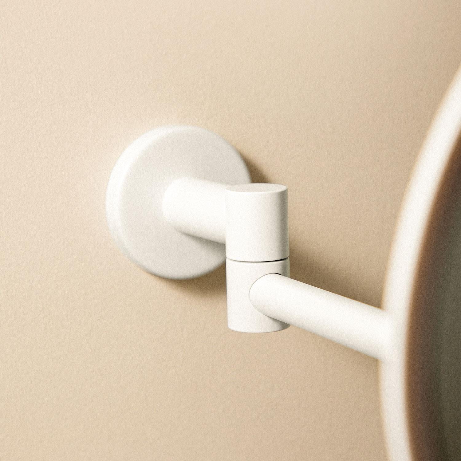 Wall Magnifying Mirror, Brushed Copper Pvd Architect Sp (x5)