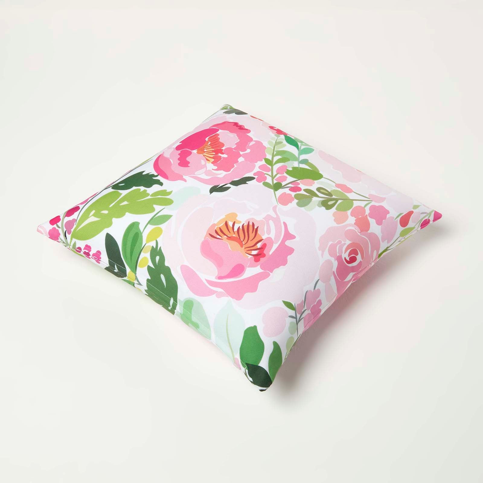 Luxury Outdoor Cushions 2 Set, Waterproof, Soft-touch, Peony, For Garden And Indoors