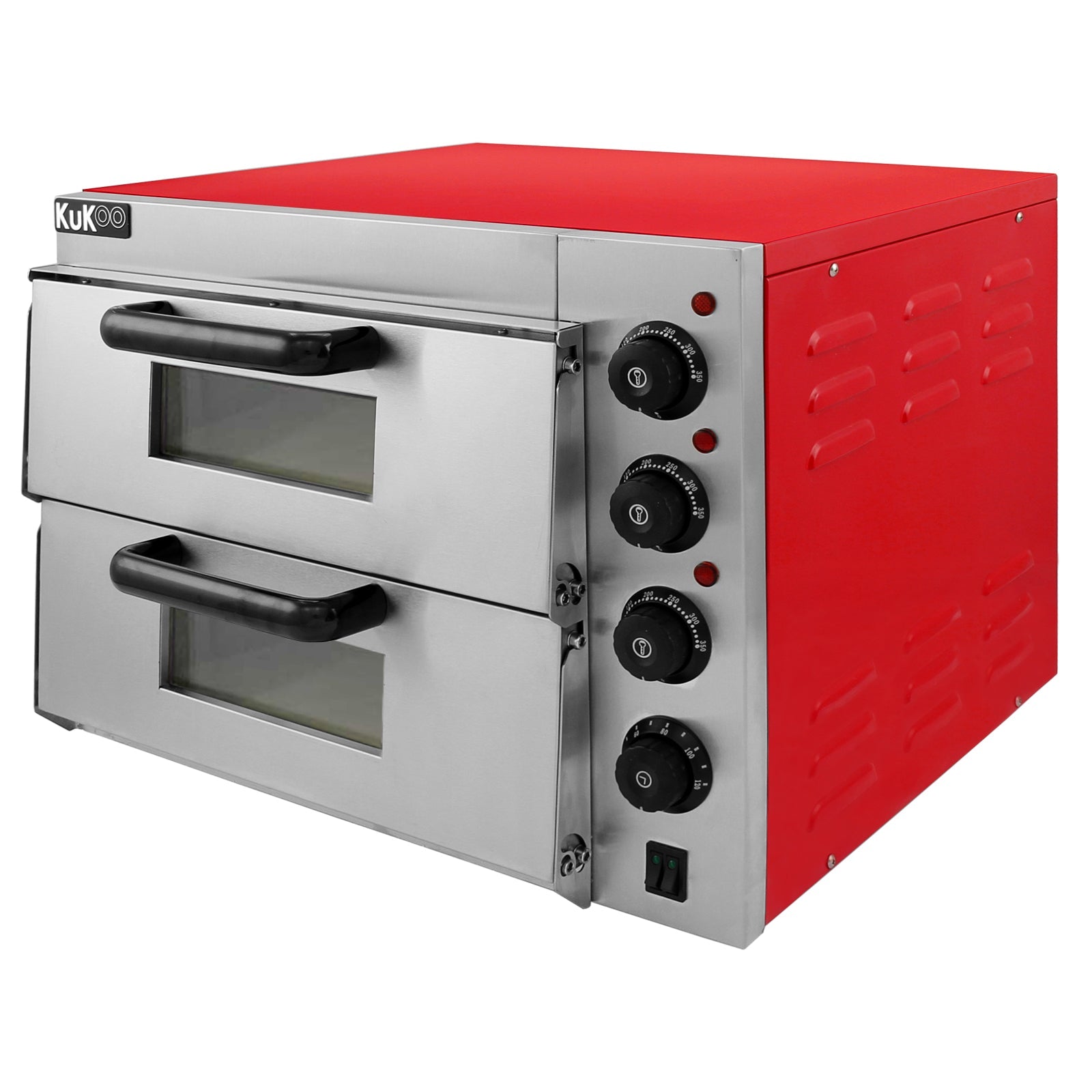 16" Twin Deck Electric Pizza Oven