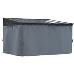 Outdoor Pergola Gazebo Party Tent Sun Shelter 4 X 3m