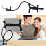 360 Aluminium Alloy Rotating Tablet Holder Adjustable Gooseneck Black