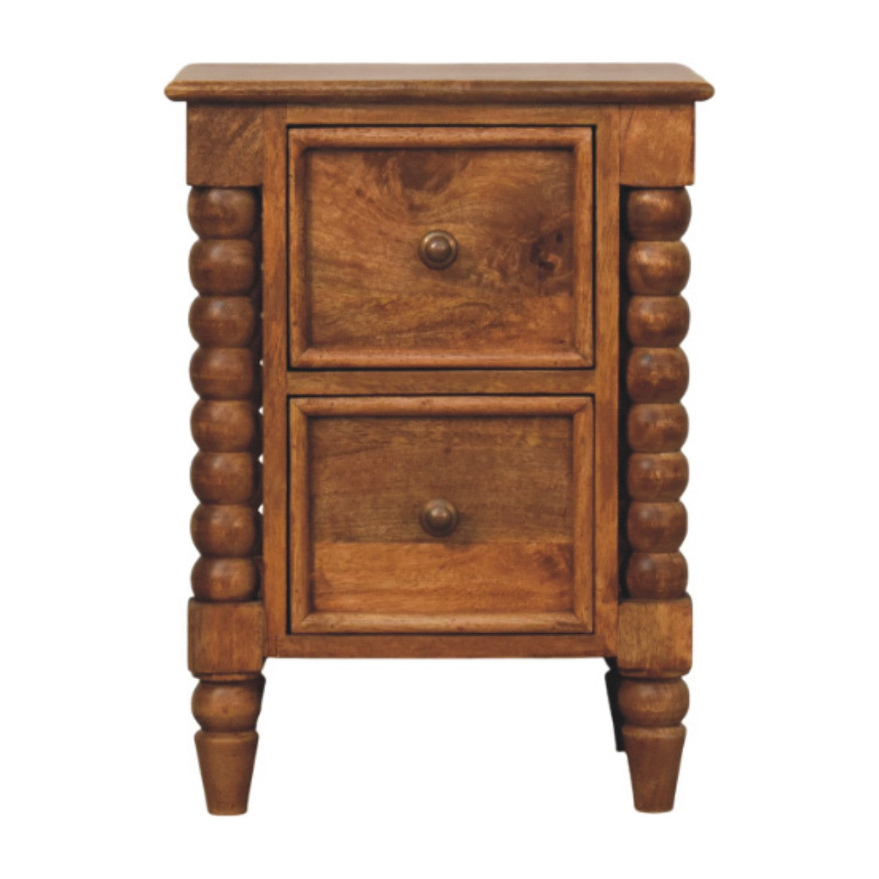 Barley Twist 2-drawer Bedside