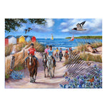 Sea Horses - Big 500 Piece Jigsaw Puzzle For Adults, With Extra Large Pieces