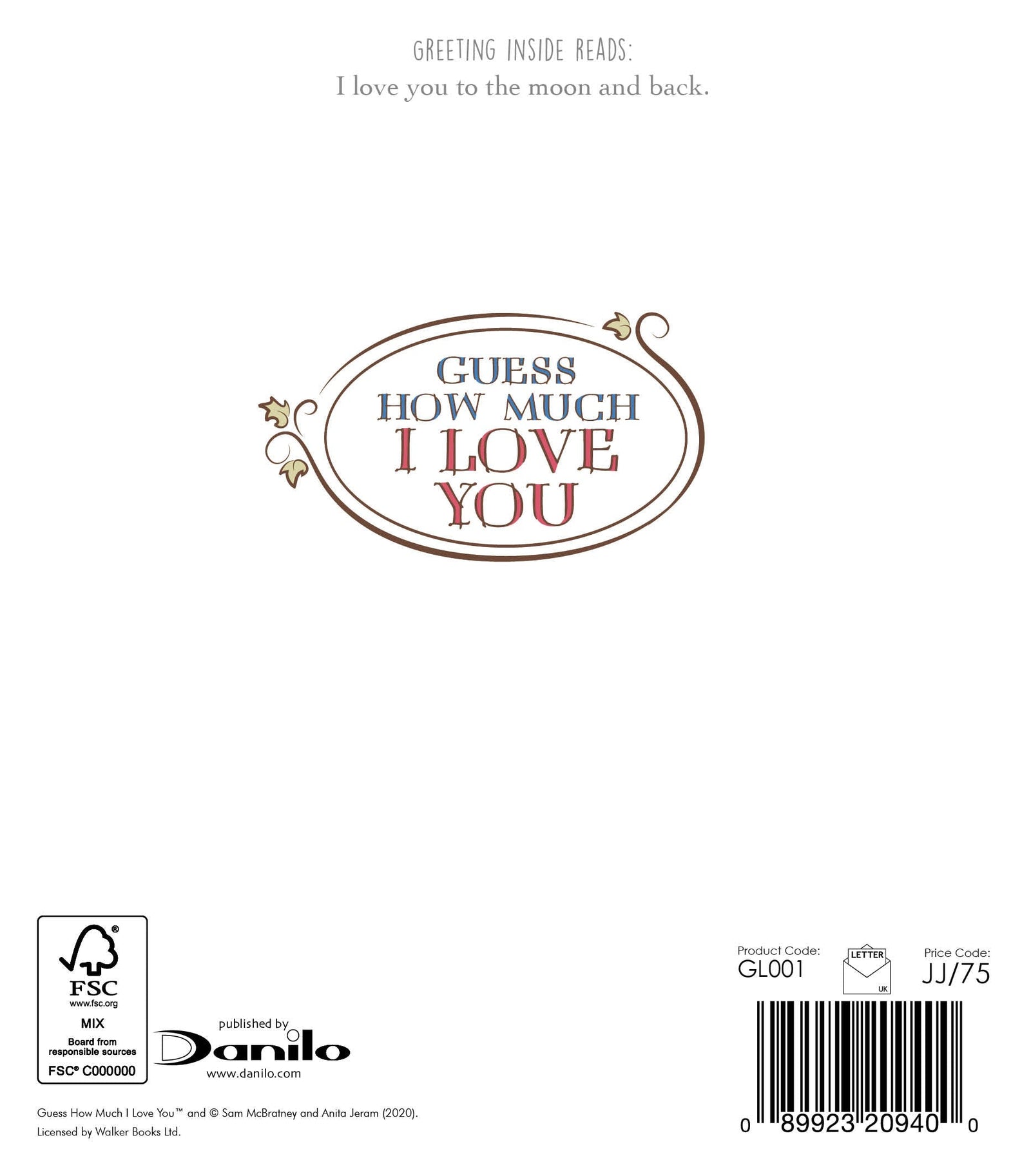 Son Birthday Card Official Product