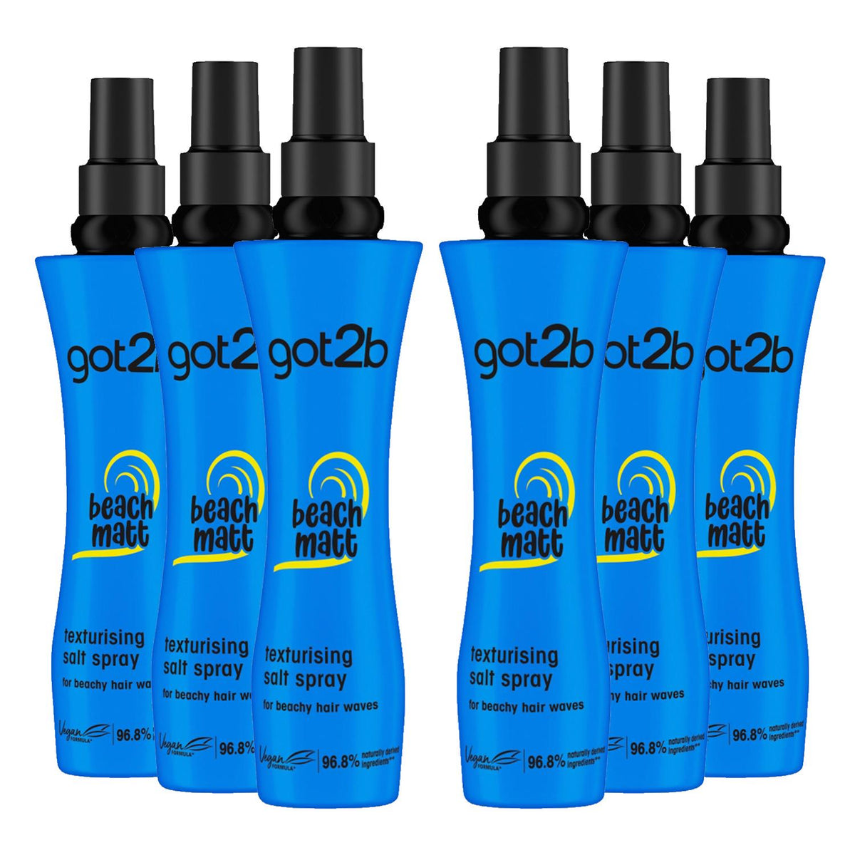 Beach Matt Salt Spray, 6 Packs Of 200ml