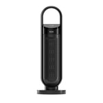 Smartvoice™ 25" Tower Fan Heater - Hands-free Voice Control | Black