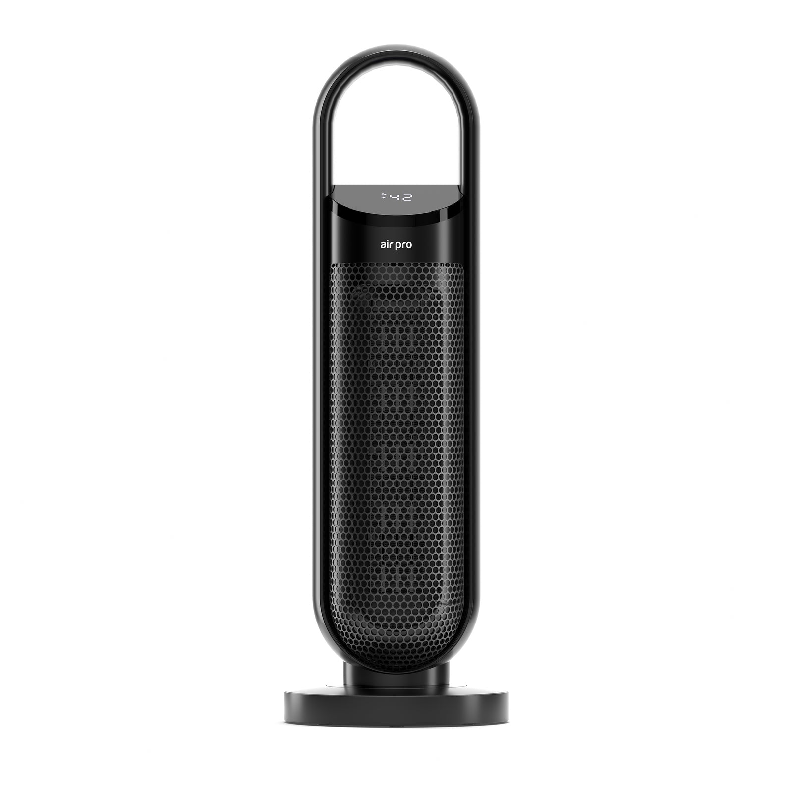 Smartvoice™ 25" Tower Fan Heater - Hands-free Voice Control | Black